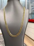 Cuban link chain 14k